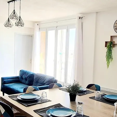 Standing 110m2 Lumineux, Clim, Balcons * Perpignan