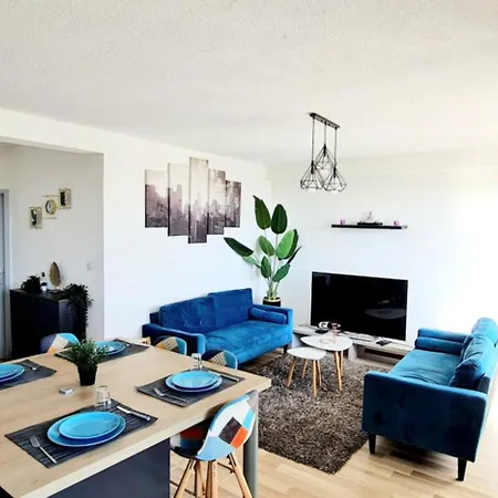 Standing 110m2 Lumineux, Clim, Balcons