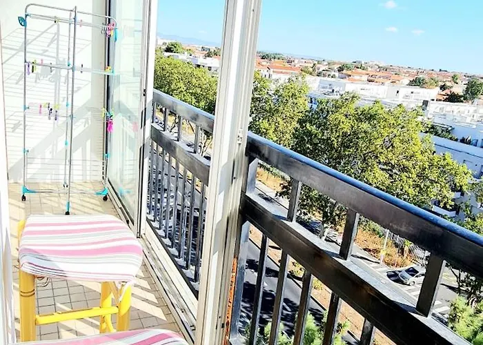 Apartament Standing 110m2 Lumineux, Clim, Balcons Perpignan