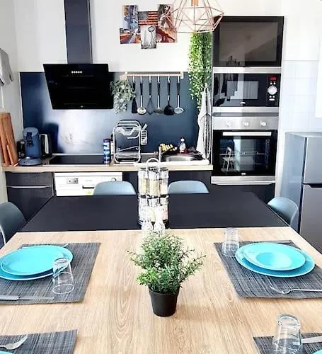 Standing 110m2 Lumineux, Clim, Balcons * Perpignan