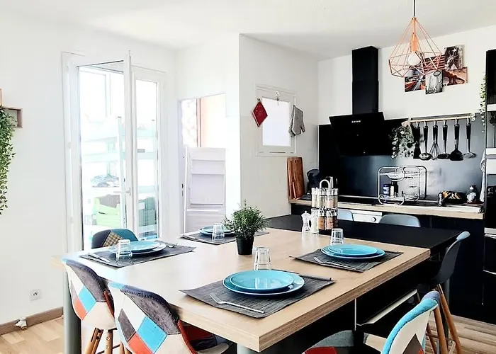 Apartament Standing 110m2 Lumineux, Clim, Balcons Perpignan