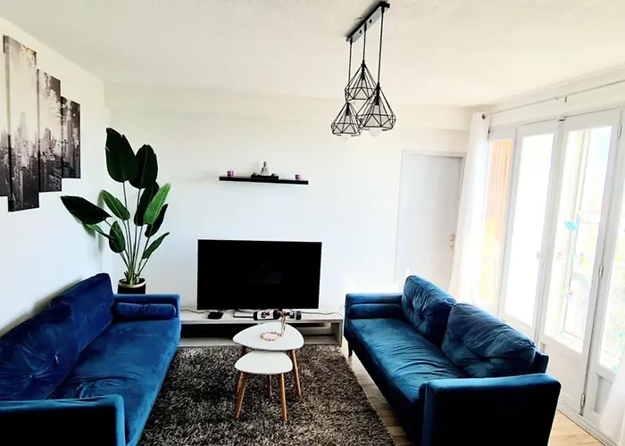 Standing 110m2 Lumineux, Clim, Balcons Apartament *